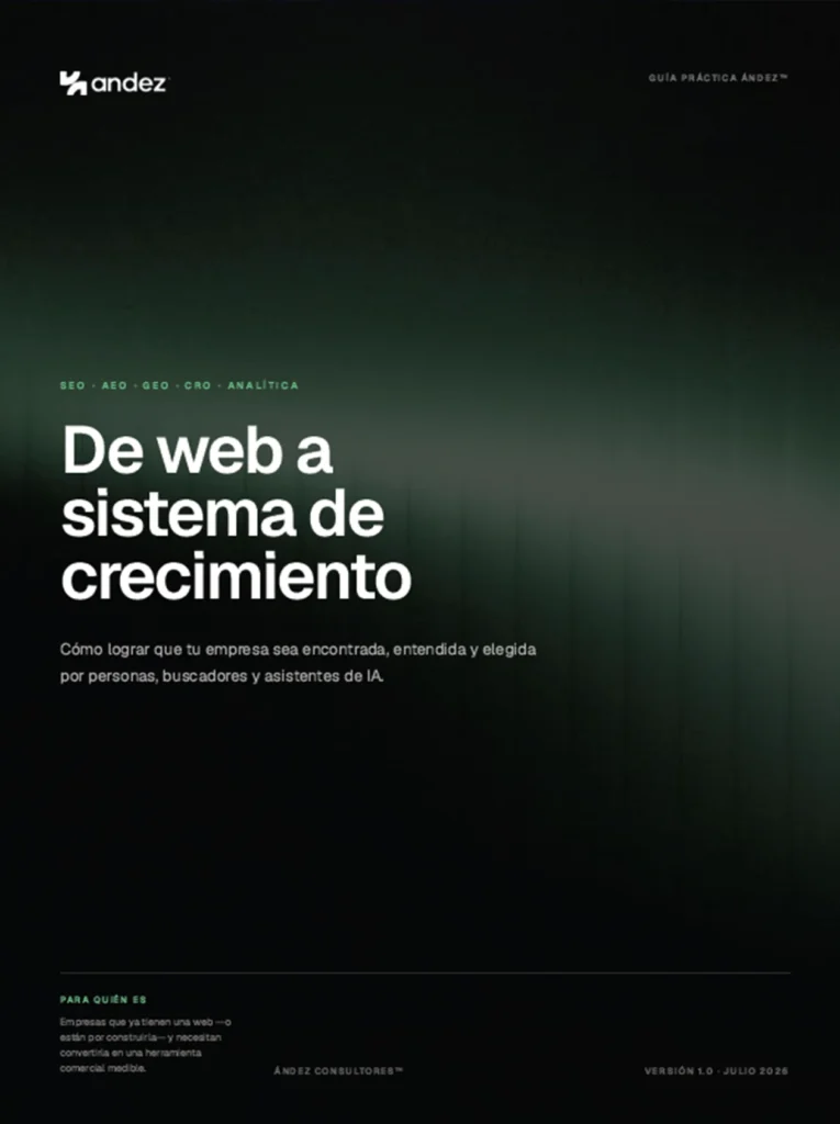 De web a sistema de crecimiento